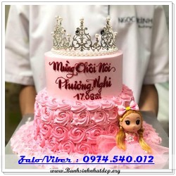 Mẫu Bánh Sinh Nhật Đẹp - A1010